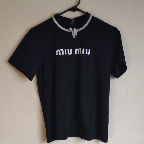 Miu Miu Cotton Top - Picture 1 of 9